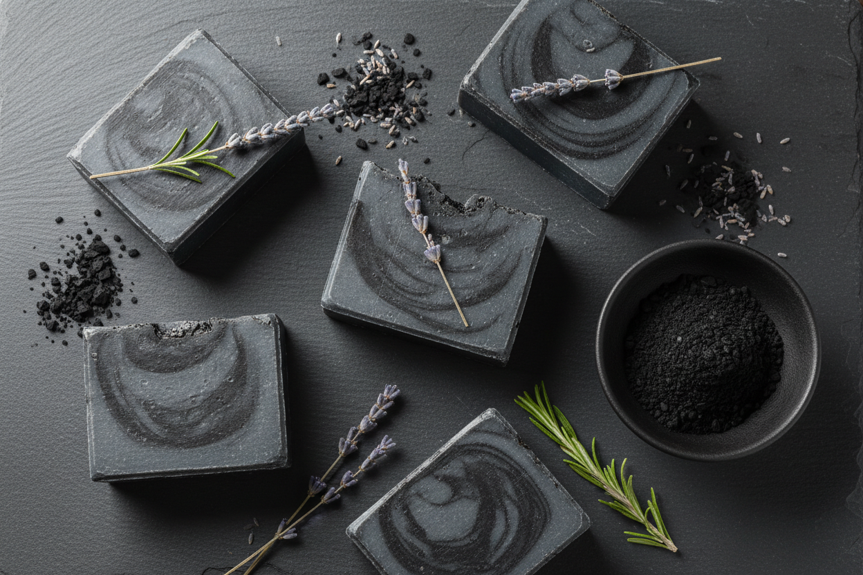 activated charcoal soap bars