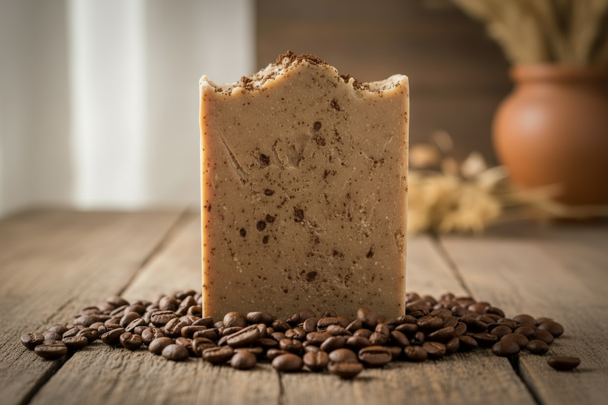 Dolomite Coffee Soap - Contains Real Coffee